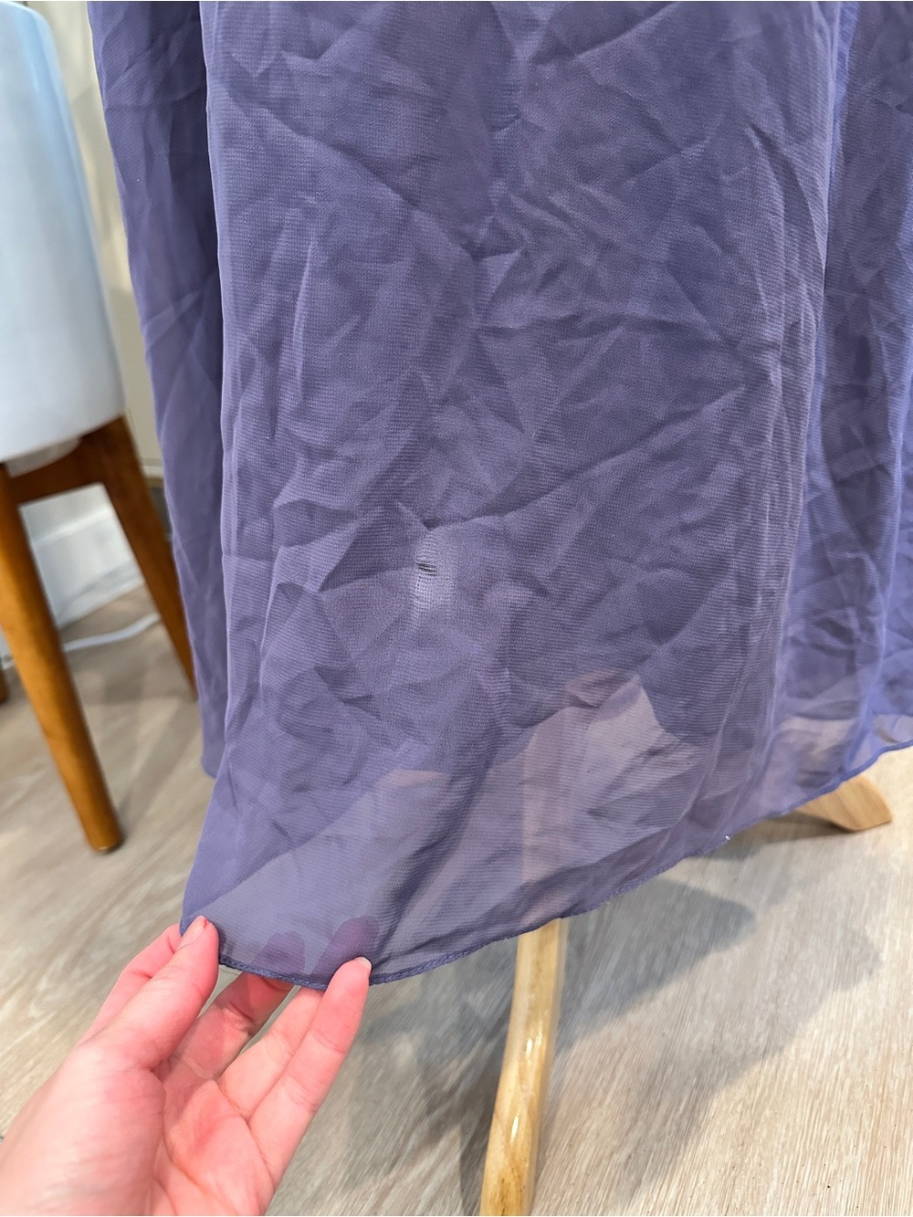 Alex Evenings Lavender Purple Maxi Skirt Set - Picture 5 of 8